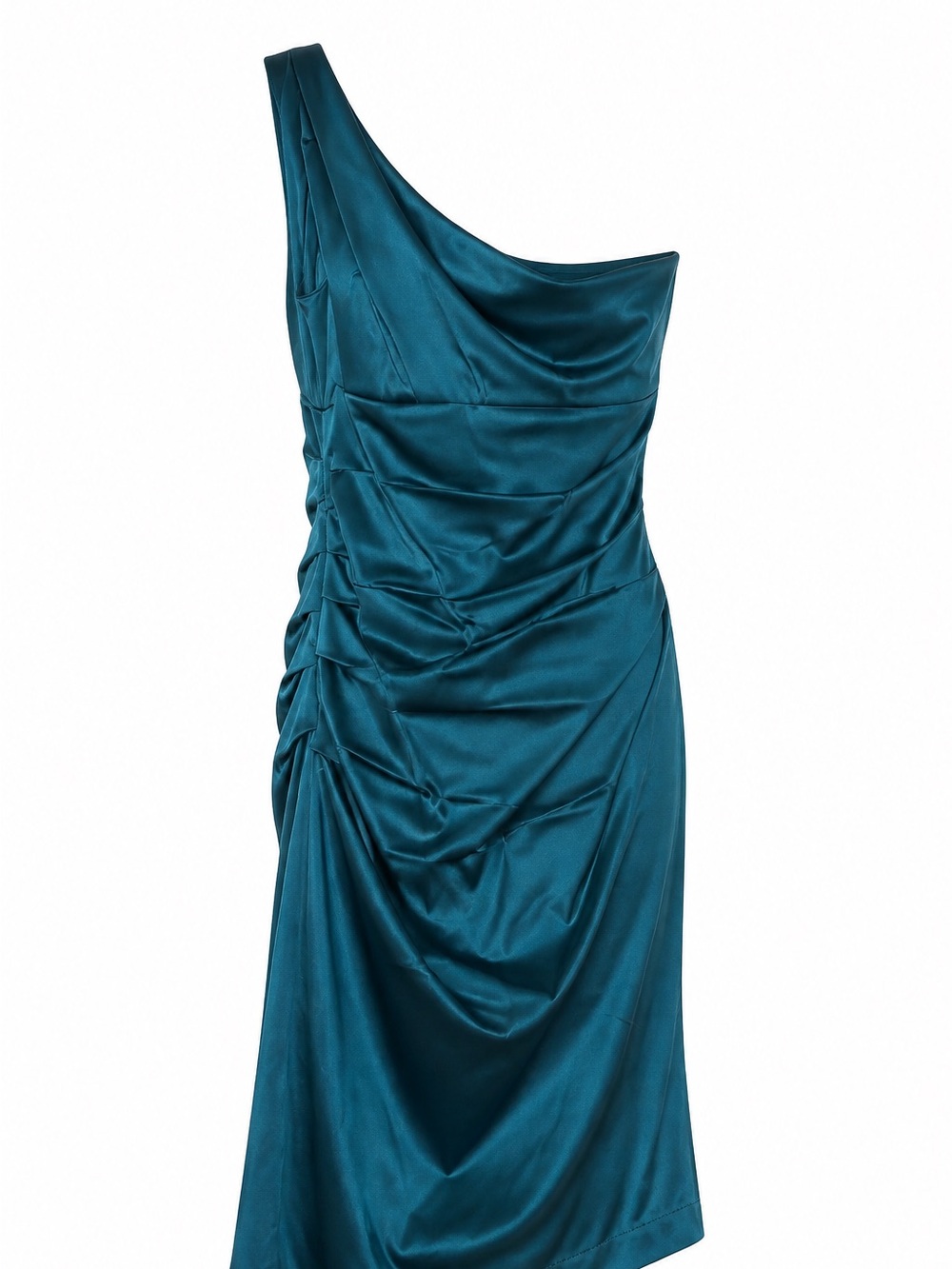 Teal cocktail dress